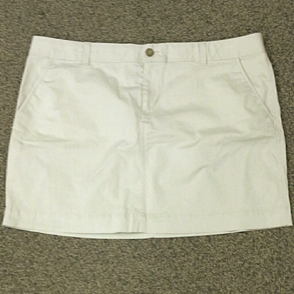 Khaki Mini Skirt